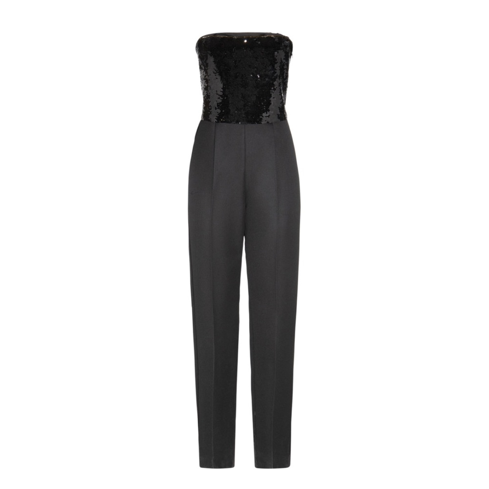 Celine sequin jumpsuit with pleated pants